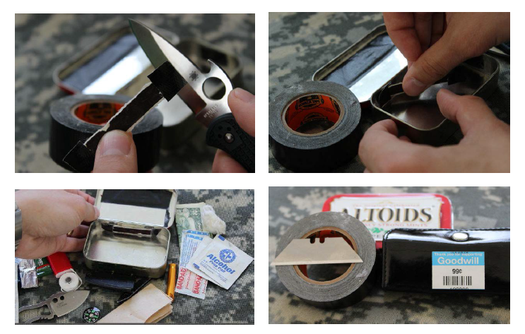 Survival kit construction